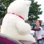 American Made 8 Foot Soft Giant Teddy Bear 96 Inches White Color Made in the USA