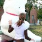 American Made 8 Foot Soft Giant Teddy Bear 96 Inches White Color Made in the USA