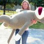 Giant Sock Monkey Christmas 6 Feet wears Santa Hat Soft Made in  USA