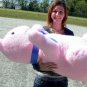 Giant Stuffed Bunny Rabbit 42 inches Pink Color Stuffed Soft Made in the USA
