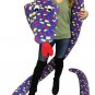 Big Plush 18 Foot Giant Stuffed Snake 216 Inches Soft Polka Dot Blue Yellow  Red
