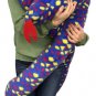 Big Plush 18 Foot Giant Stuffed Snake 216 Inches Soft Polka Dot Blue Yellow  Red