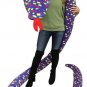Big Plush 18 Foot Giant Stuffed Snake 216 Inches Soft Polka Dot Blue Yellow  Red