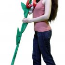 Giant Yellow Rose 6 Foot Big Plush Flower, Teddy Bear on Stem You Are Special