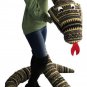 American Made 18 Foot Giant Stuffed Snake 216 Inches Soft Desert Green Serpent