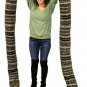 American Made 18 Foot Giant Stuffed Snake 216 Inches Soft Desert Green Serpent