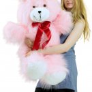 American Made Giant Pink Teddy Bear 36 Inch Soft 3 Foot Teddybear Brand New