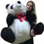 Big Plush Giant Stuffed Panda 34 Inch Soft Bear, Made in USA America