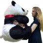 Big Plush Giant Stuffed Panda 34 Inch Soft Bear, Made in USA America
