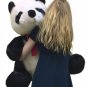 Big Plush Giant Stuffed Panda 34 Inch Soft Bear, Made in USA America