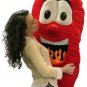 Big Plush Stuffed Red Pepper 66 Inch Soft Giant Fruit Vegetable Huge Fun Plushie