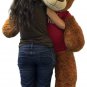 5 Foot Giant Teddy Bear 60 Inches Soft Cookie Dough Brown Color HAPPY BIRTHDAY
