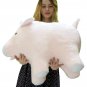 American Made Giant Stuffed Pink Pig 27 inches Soft Made in the USA America