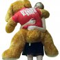 Big Plush Dog 5 Foot Valentines Day Giant Stuffed Animal HUGS AND KISSES Shirt