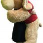 I'm Sorry Giant Stuffed Puppy Dog 5 Foot Soft Tan Wears T shirt I'M SORRY