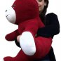 American Made Big Red Teddy Bear 24 Inch Soft Made in the USA America Brand New