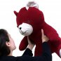 American Made Big Red Teddy Bear 24 Inch Soft Made in the USA America Brand New