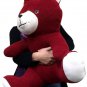 American Made Big Red Teddy Bear 24 Inch Soft Made in the USA America Brand New