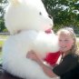 American Made Giant Valentine Teddy Bear 54 Inch Soft I LOVE YOU Heart Made USA