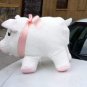 American Made Big Stuffed White Pig 27 inches Soft Stuffed Animal Made in USA