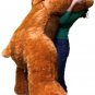 Giant Stuffed Puppy Dog 5 Feet Long Very Soft 60 Inch Large Plush Honey Brown