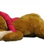 Giant Stuffed Puppy Dog 5 Feet Long Very Soft 60 Inch Large Plush Honey Brown