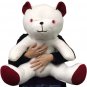 American Made Jumbo White Teddy Bear 24 Inch Big Stuffed Cuddle Buddy Brand New