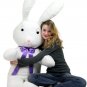 American Made Giant Stuffed Bunny 60 Inch Soft Big Plush 5 ft Rabbit Made in USA