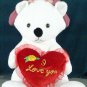 Giant Valentine Teddy Bear I Love You Heart, Soft Huge Weighs 16 Pounds New
