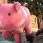 Giant Stuffed Pink Pig 32 inches Soft, Made in the USA America