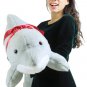 American Made Giant Stuffed Dolphin 46 Inch Soft Plush Made in USA America New