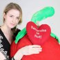 Personalized Giant Stuffed Hot Chili Pepper 6 Feet (Fill in Name) is Hot