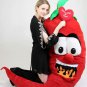 Personalized Giant Stuffed Hot Chili Pepper 6 Feet (Fill in Name) is Hot