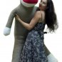Big Plush 6 Foot Giant Sock Monkey Soft Huge Stuffed Animal Made in USA America