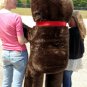 American Made Giant 6 Foot Teddy Bear Dark Brown Soft Stuffed Jumbo Teddy Bear