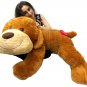 Personalized Giant Stuffed Dog 5 Feet Long Soft and Romantic, 2 Customized Names