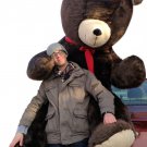 American Made 8 Foot Soft Giant Teddy Bear 96 Inches Dark Brown Made in USA