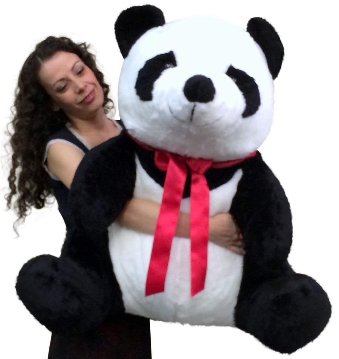 American Made Giant Stuffed Panda 32 Inch Huge Soft Plush Bear Made in USA New