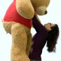 5 Foot Giant Teddy Bear Soft 60 Inch New, Wears T-shirt I LOVE YOU THIS MUCH
