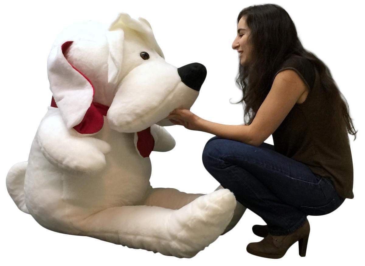 American Made 5 Foot Giant Stuffed Dog 60 inch Soft Big Plush Stuffed Animal New