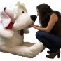American Made 5 Foot Giant Stuffed Dog 60 inch Soft Big Plush Stuffed Animal New
