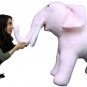 :American Made Giant Stuffed Pink Elephant Soft 54 Inches Long 3 Feet Tall New