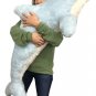 American Made Giant Stuffed Dolphin 46 Inch Soft Plush Blue Color Made in USA