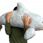 American Made Giant Stuffed Dolphin 46 Inch Soft Plush Blue Color Made in USA