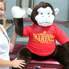 U.S. Marines Giant Stuffed Gorilla Monkey 40 inch wear TShirt A MARINE LOVES YOU
