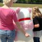American Made Giant Stuffed Pink Panda Soft Jumbo Teddy Bear Made in USA New