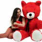 American Made 6 Foot Giant Red Teddy Bear Soft 72 Inch Life Size Brand New