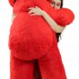 American Made 6 Foot Giant Red Teddy Bear Soft 72 Inch Life Size Brand New