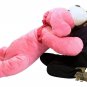 Giant Stuffed Pink Dog 5 Foot Big Plush Puppy Soft 60 Inch Snuggle Buddy New