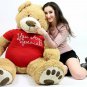 You Are Special Giant Teddy Bear Five Feet Tall Soft Tshirt Says YOU ARE SPECIAL